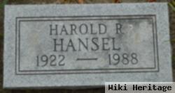 Harold Hansel