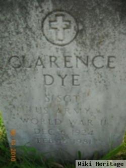 Pvt Clarence Dye