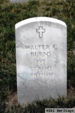 Walter C Burns