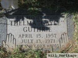 Thelma Gayle Guthrie