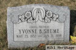 Yvonne B Shume