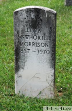 Lora Mcwhorter Morrison