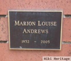 Marion Louise Andrews