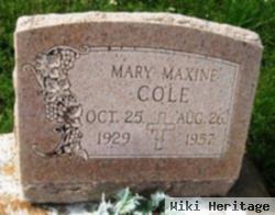 Mary Maxine Cole