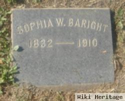 Sophia W. Baright