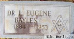 Dr Lewis Eugene Bayles