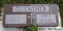 John M Guenther