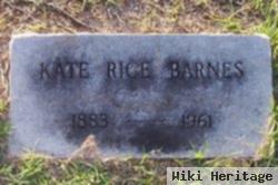 Kate Rice Barnes