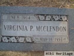 Virginia Palmer Mcclendon