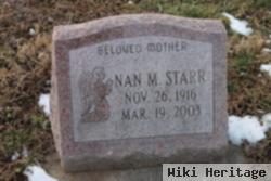 Nan Mae Morris Starr