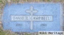 David E Campbell