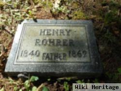 Henry Rohrer