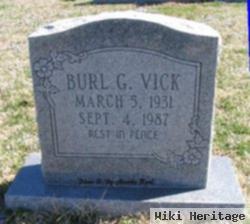 Burl G Vick