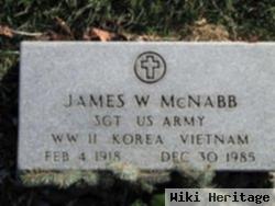 Sgt James William Mcnabb