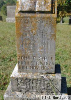 John Preston Siple