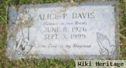 Alice P. Davis