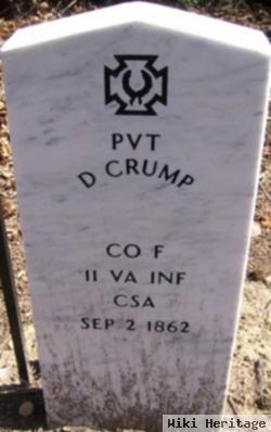 Pvt D Crump