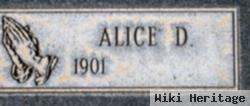 Alice D. Findley