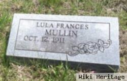 Lula Frances Whitmer Mullin