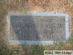 Washington Russell "uncle Duck" Whitson