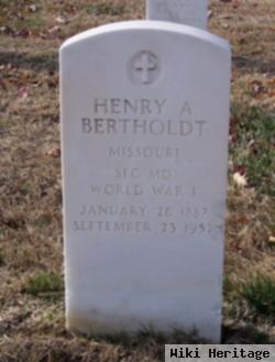 Henry A Bertholdt