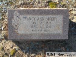 Nancy Ann Traweek Mccoy