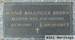 Minnie Ballinger Brown