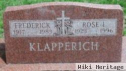 Frederick Klapperich