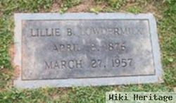 Lillie B. Holder Lowdermilk