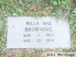 Willa Mae Browning