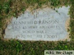 Kenneth D Ranson