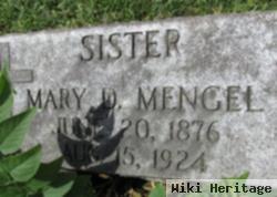 Mary D Davis Mengel