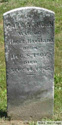 Mary Ann Thorn Haviland