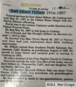 Earl Albert Hilbert