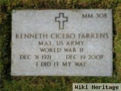 Maj Kenneth Cicero Farrens