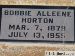 Bobbie Alleene Davidson Horton