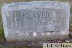 G. Lewis Klaver