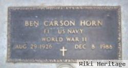 Ben Carson Horn