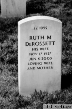 Ruth M. Jones Derossett