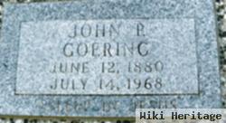 John P. Goering