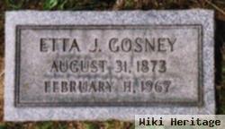 Etta J. Gosney