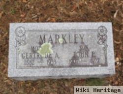 Gertrude A. Markley