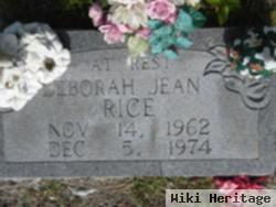 Deborah Jean Rice