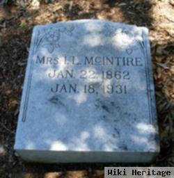 Fannie B. Seller Mcintire