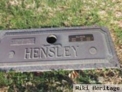 Elmer "blue" Hensley