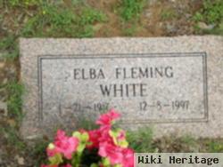 Elba Fleming White