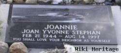 Joan Yvonne "joannie" Stephan