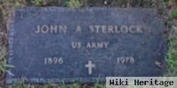 John A Sterlock