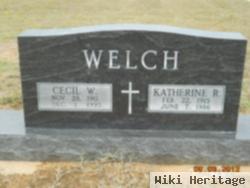 Katherine R Stroud Welch