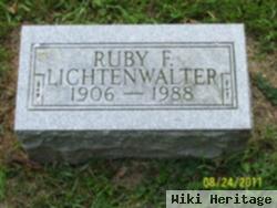 Ruby F. Lichtenwalter